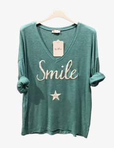 Smile & Star Sweater
