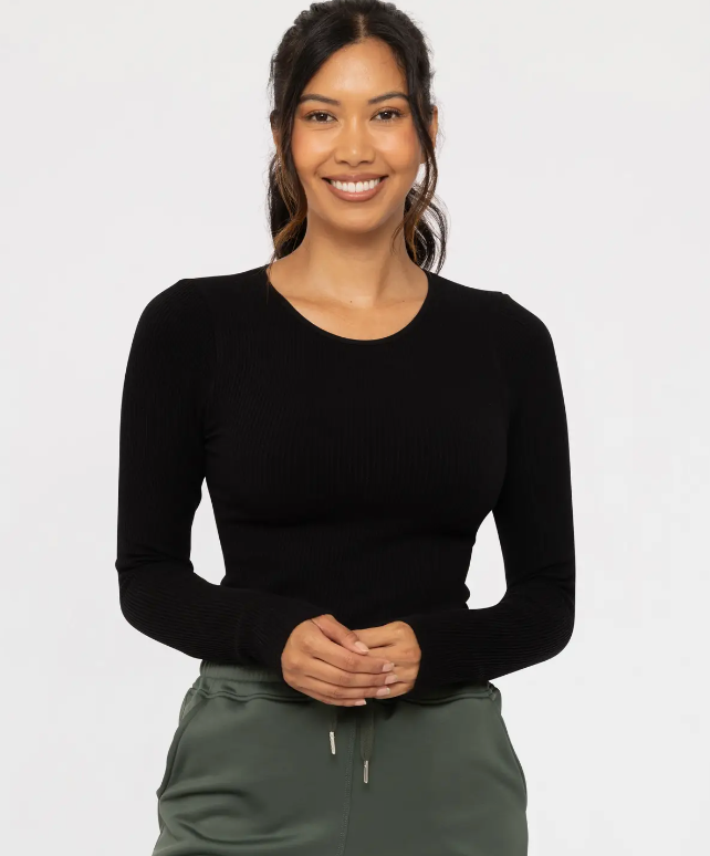 Seamless Rib Long Sleeve