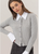 Collared Knit Button Top