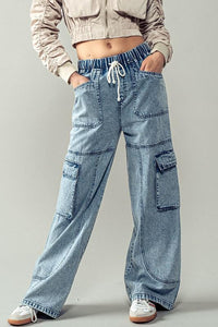 Vintage Cargo Jean Pants