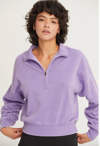 Half Zip-Up Sweatshirt