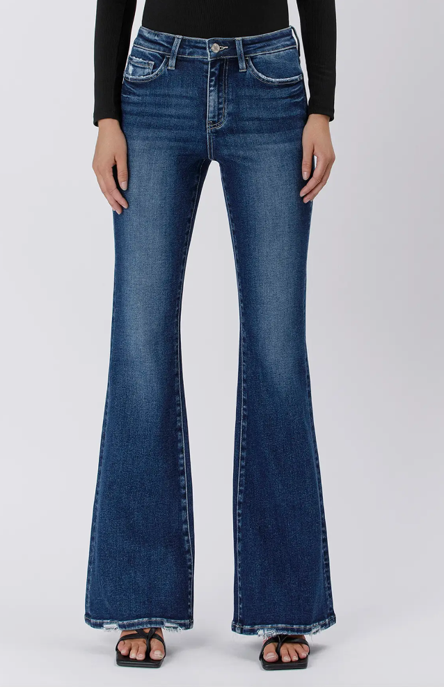 High Rise Flare Jeans