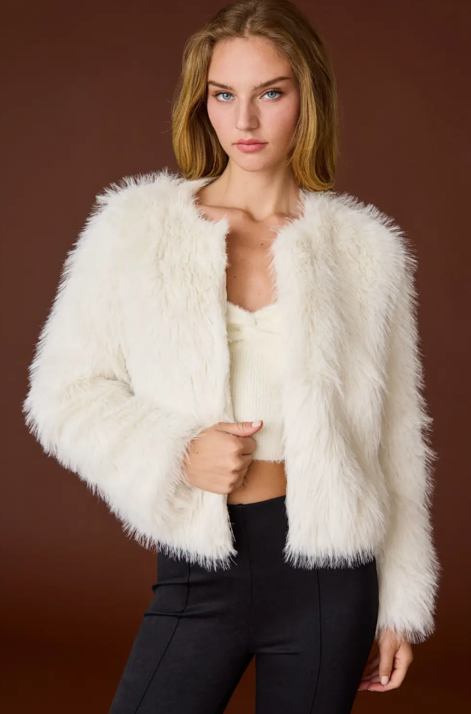 Fuzzy Fur Jacket