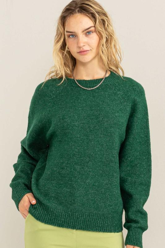 Easy Raglan Sweater