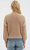 Two Tone Mock Neck Sweater