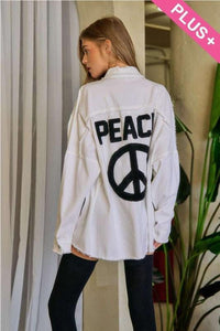 Peace Sign Jacket