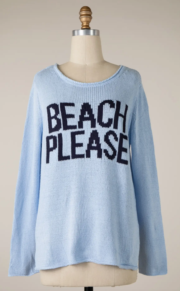 Beach Please Sweater